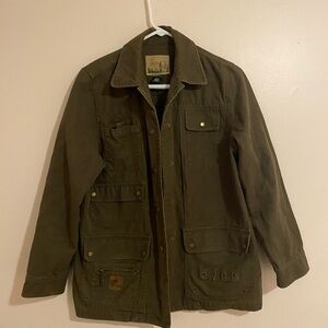 Maine Lauren Olive Green Jacket